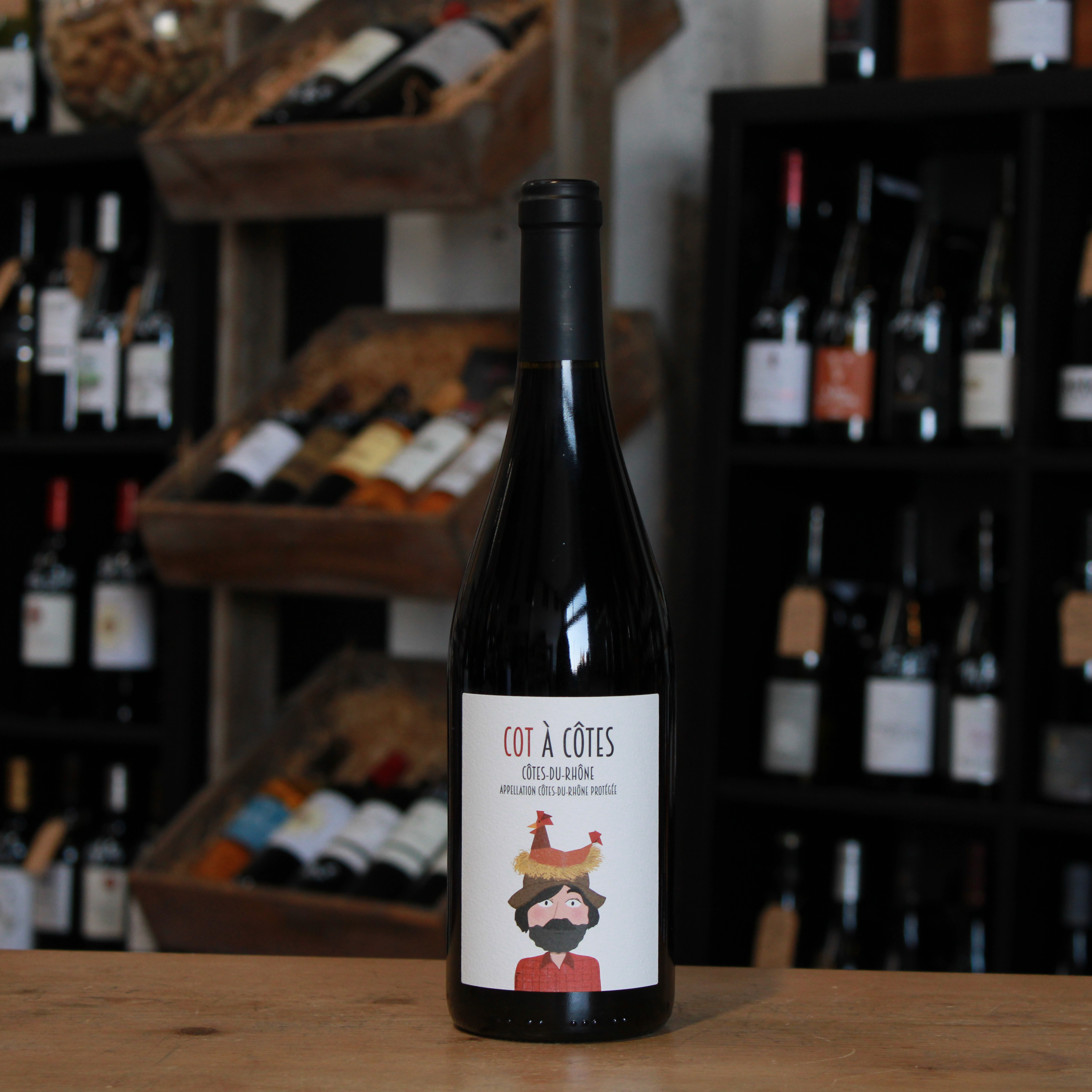 AOC Côtes du Rhône Rouge - Cot à Cotes - Vignerons propriétés associés