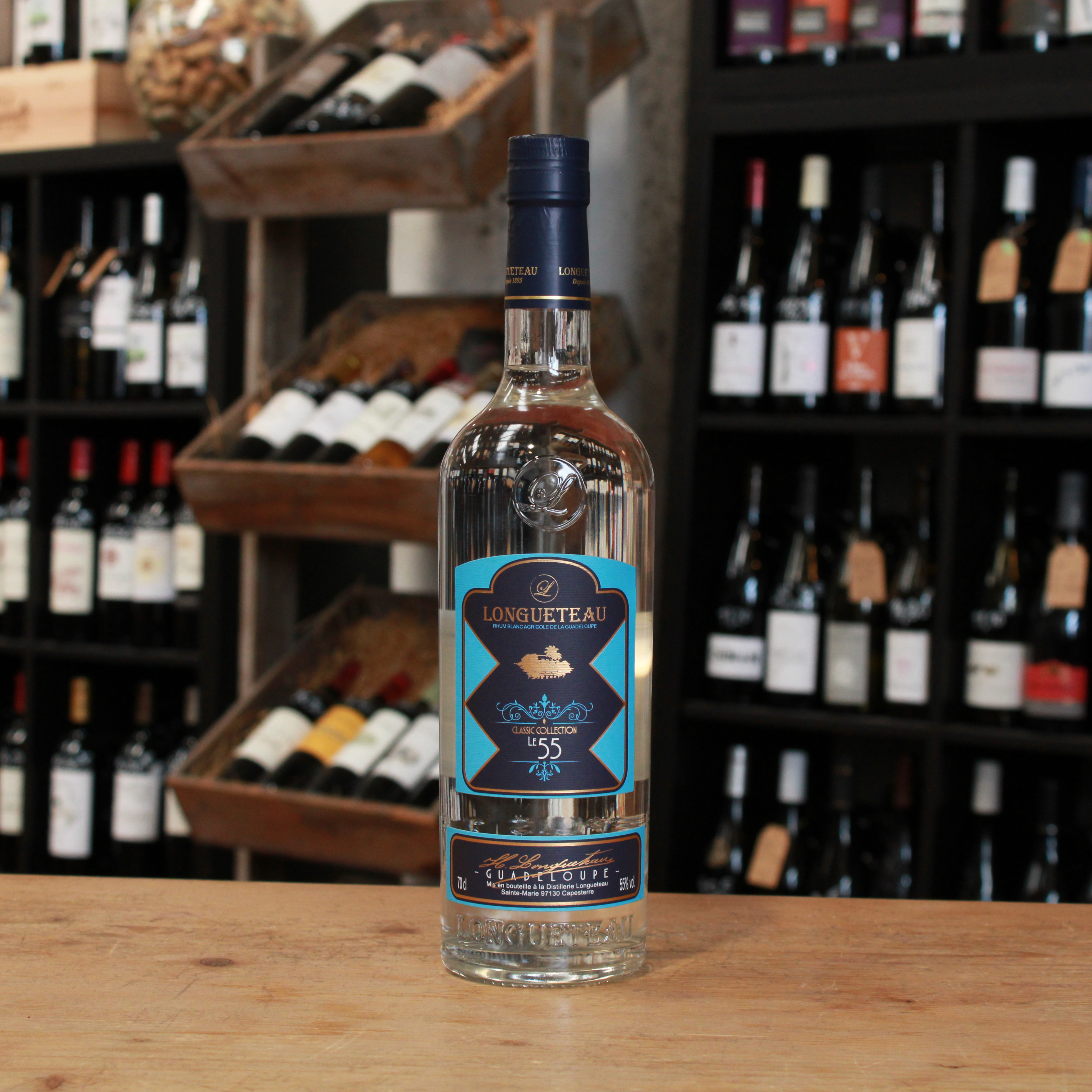 Rhum Guadeloupéen - Le 55 - Distillerie Longueteau