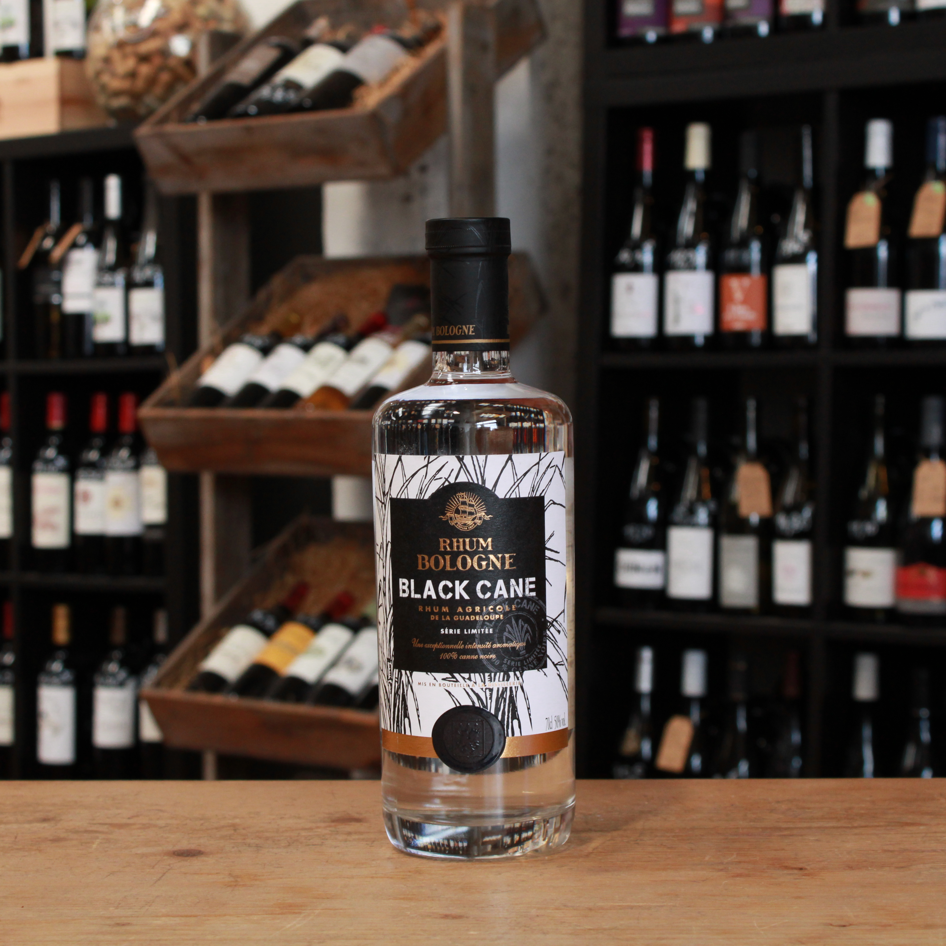 Rhum Guadeloupéen - Black Canne - Distillerie Bologne