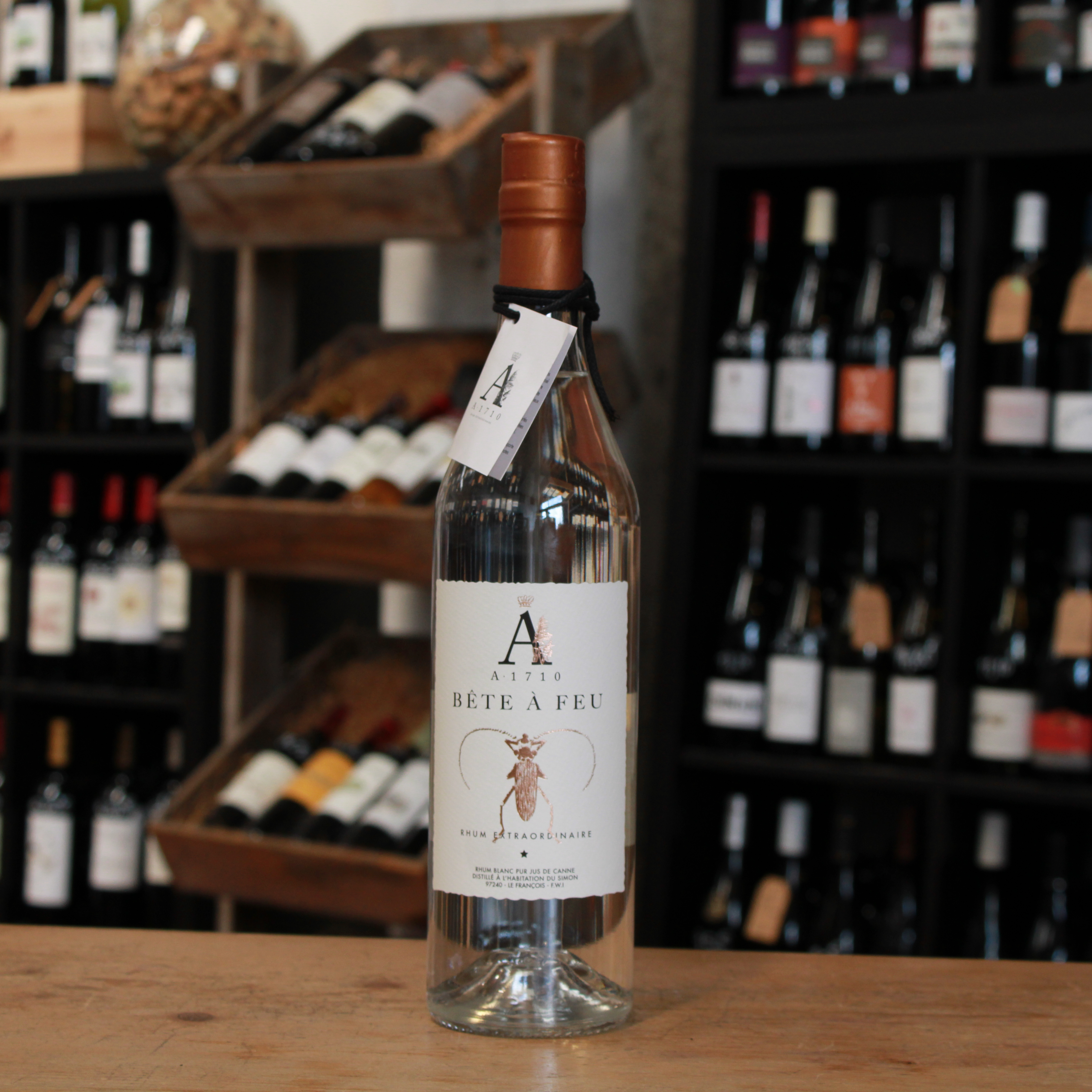 Rhum Martiniquais - Bête à Feu - Distillerie A1710