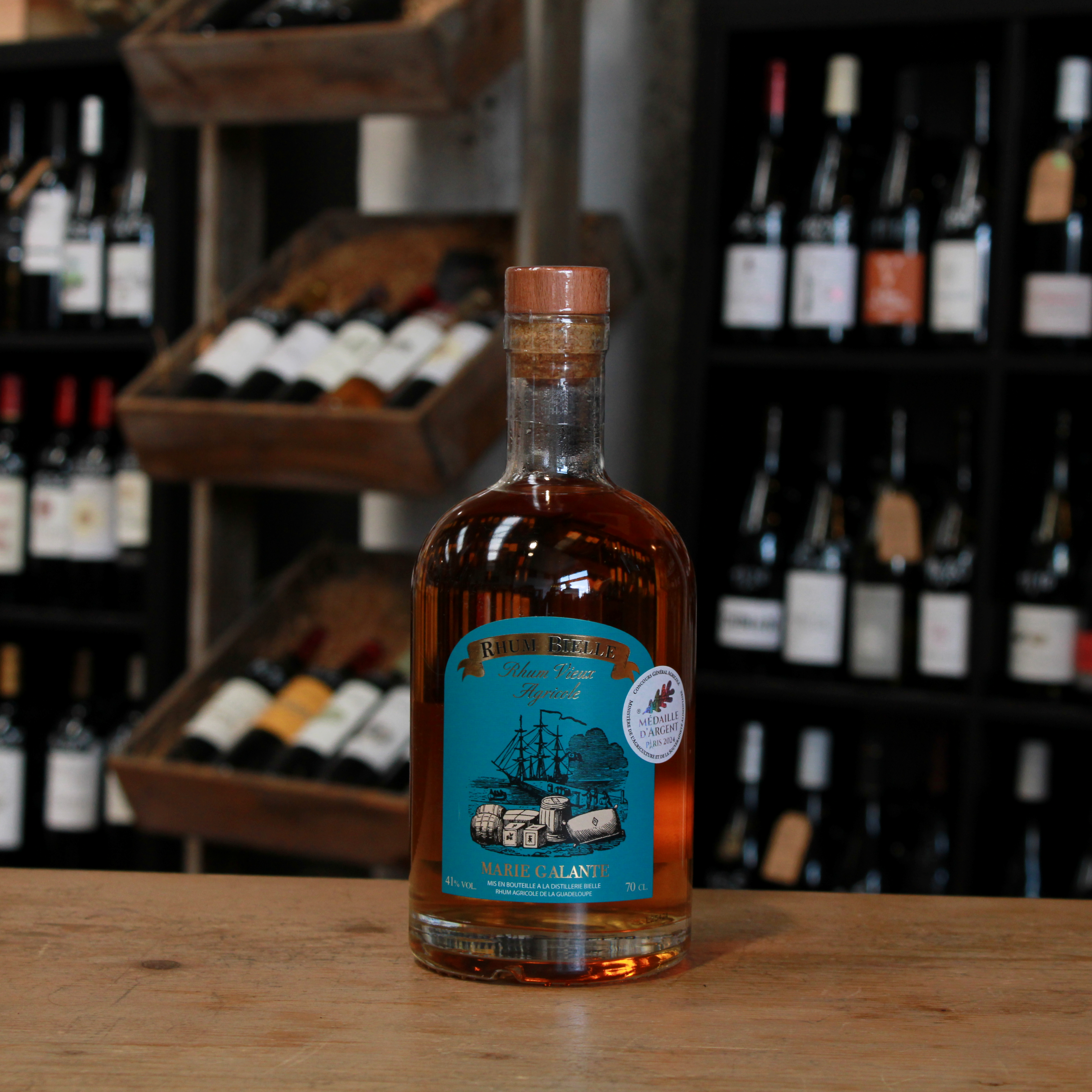 Rhum Antillais - Marie-Galante - Le Rhum Vieux 3 Ans - Distillerie Bielle