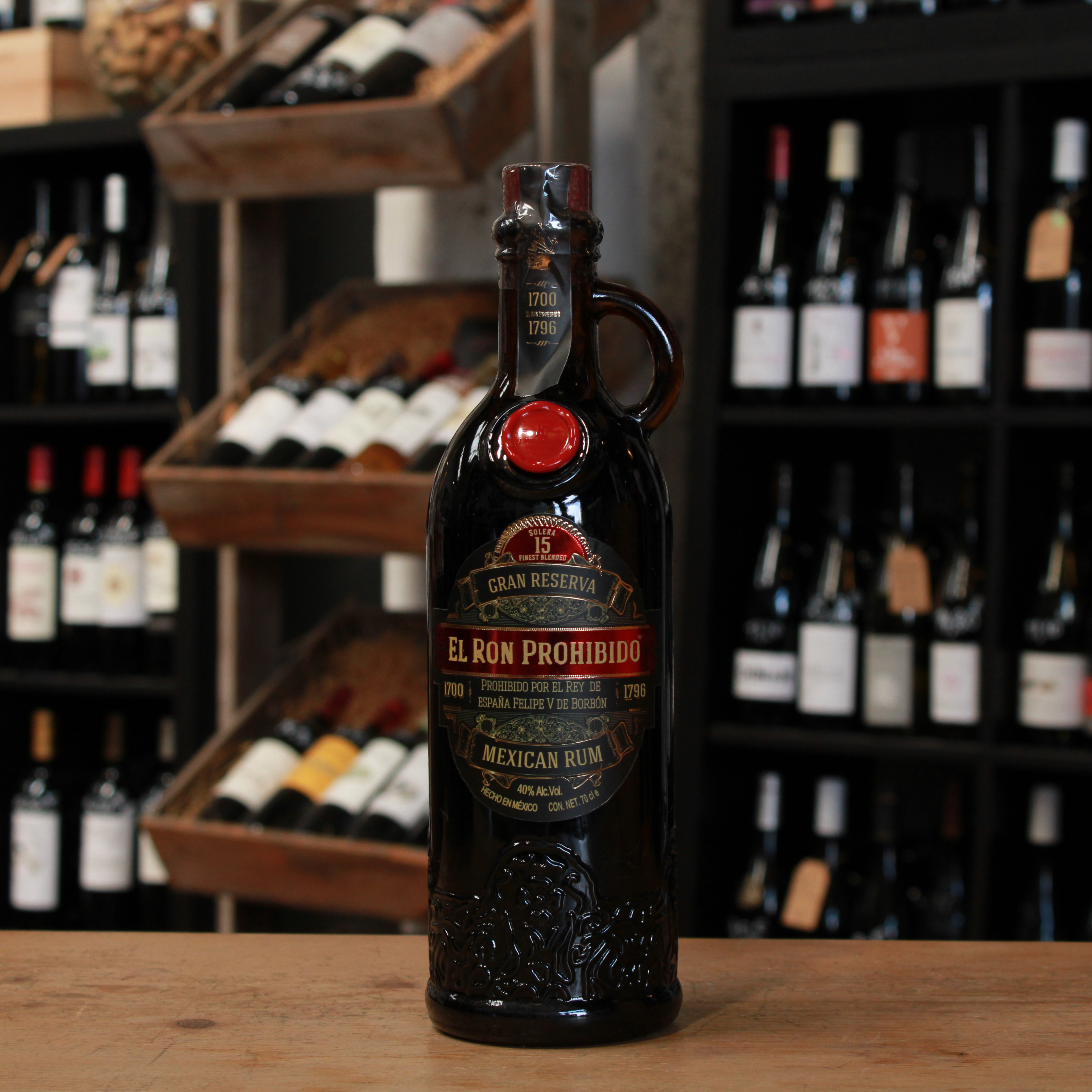 SPIR019 Rhum Mexiquain - El Ron Prohibido Gran Reserva - 15 Ans