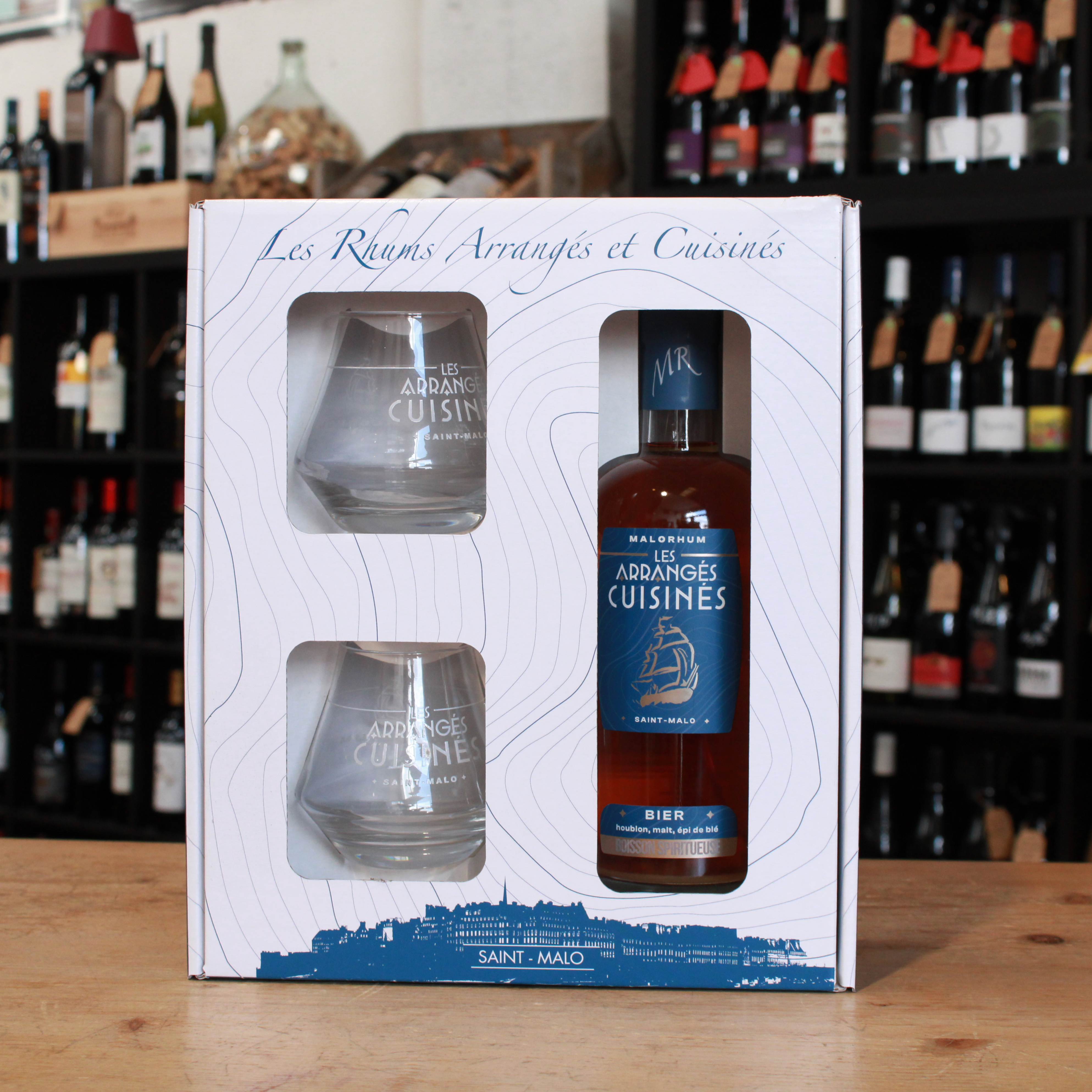 Rhum Arrangé - Le Coffret 2 Verres - Maison MaloRhum